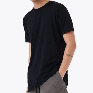 Zanerobe Flintock Tee Black Short Sleeve Basic Crew Neck Size Small Minimalist S
